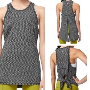 Lululemon Goal Up Tank Spaced‎ Out Space Dye Black White Size Large